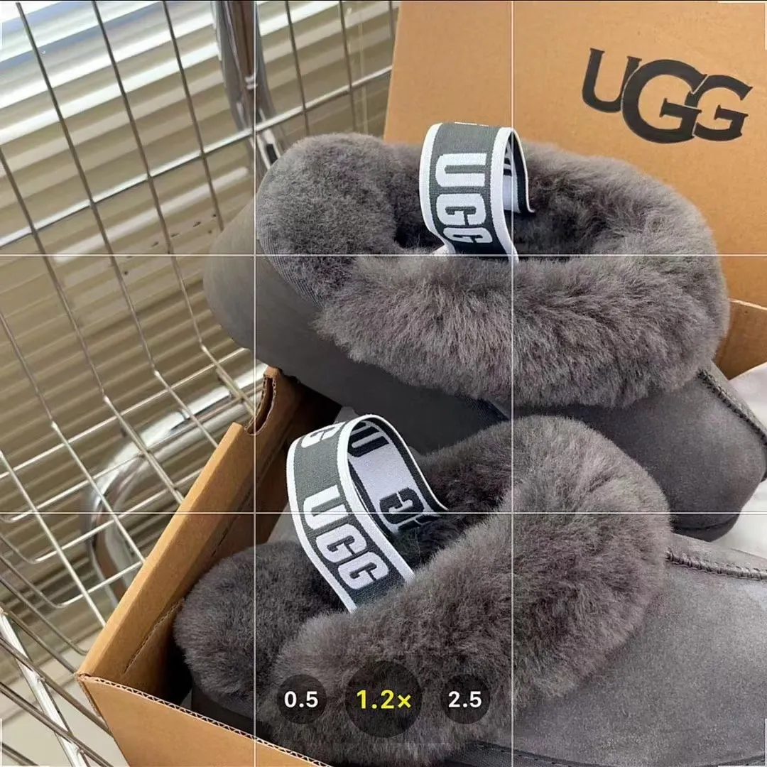 💰 480 UGG sheepskin all-in-one snow boots. The official website recommends 3474 5-layer 5 cm thick-soled slippers. Color: chocolate, mustard, black, gray, maroon, dusk pink. Size: 35-41.